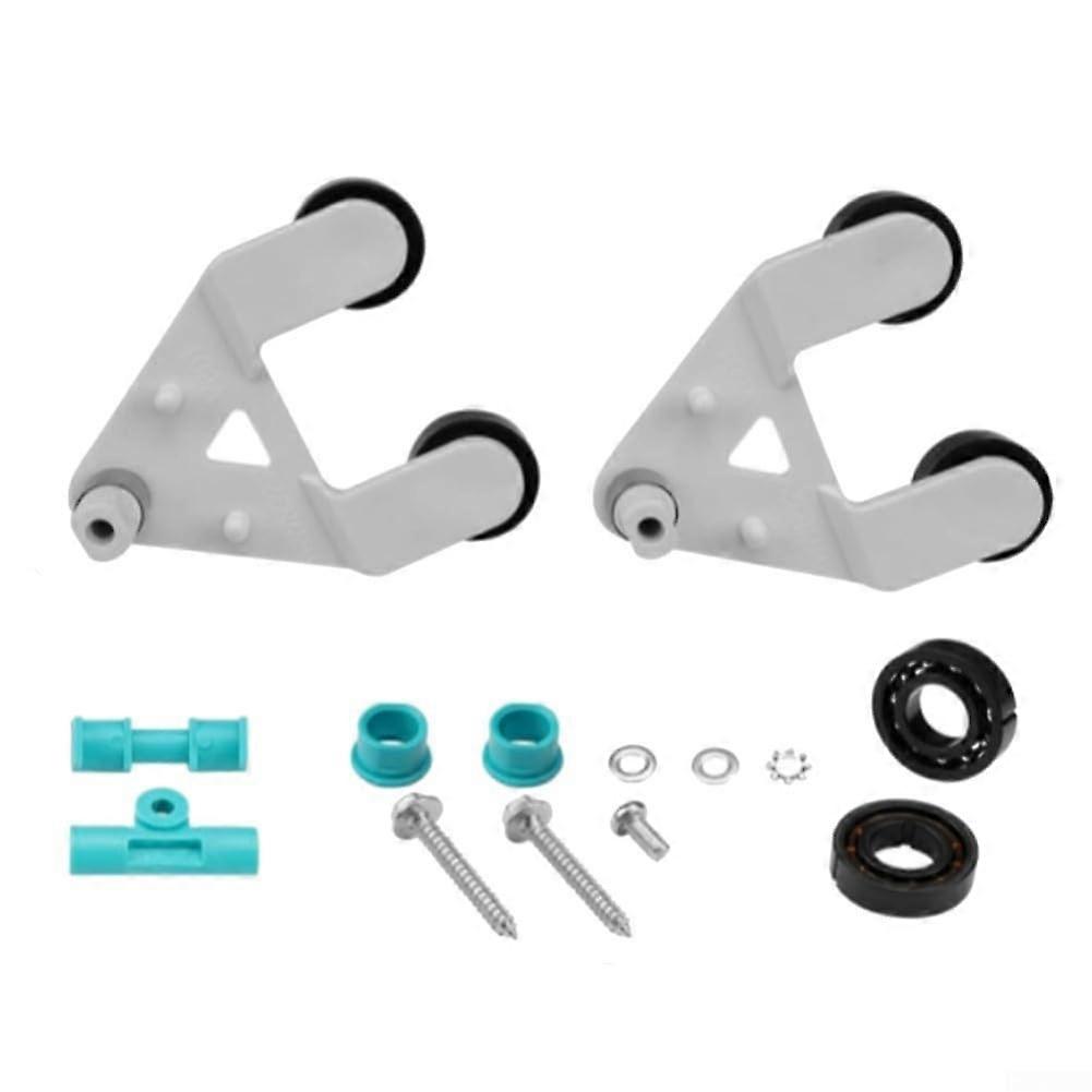 AXV621D Universal Pool Cleaner A-Frame Kit for Hayward Cleaners, Replacement Soft Roller, Turbine Bearing Holder