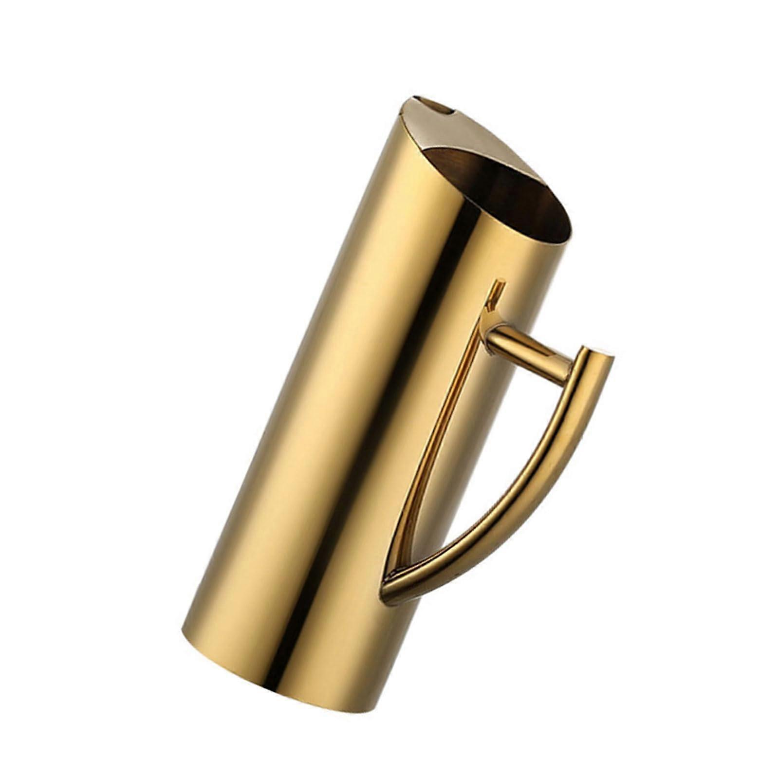 Multifunctional stainless steel kettle, liquid container, large capacity, beverage dispenser, suitable for daily use, large beverage pot gold 1500ML
