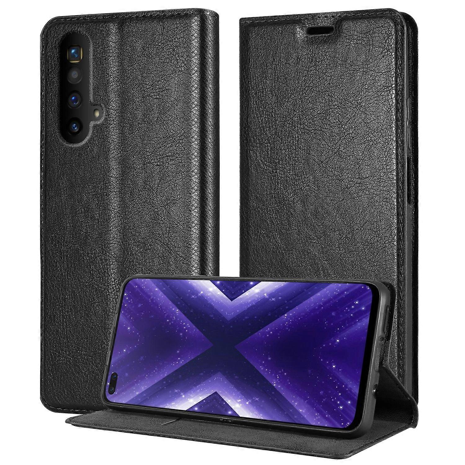 Realme X3 / X3 SuperZoom / X50 5Gケース-スタンド機能とカードスロットを備えた保護ケース