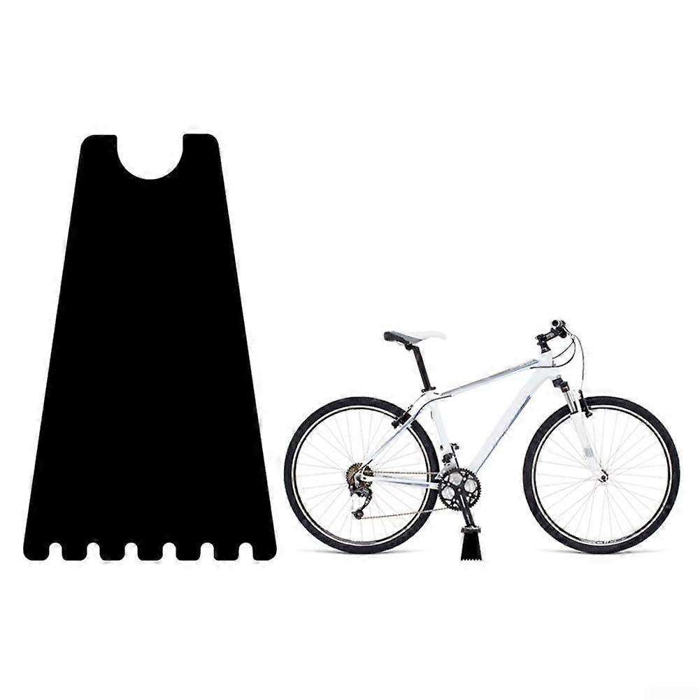 Bike Foot Display Stand Transparent Bracket for Folding Bicycles Black - Adjustable, Durable, Compatible with Most Models