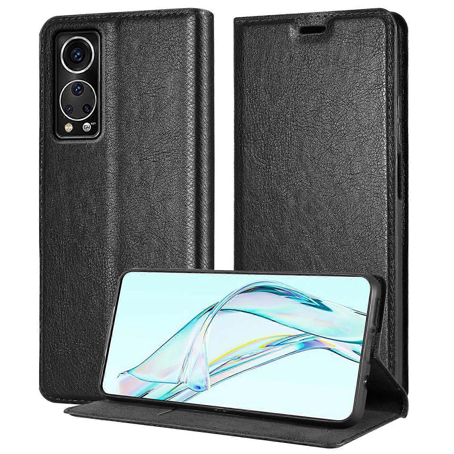 ZTE Axon 30ケース - スタンド機能とカードスロット付き保護ケース