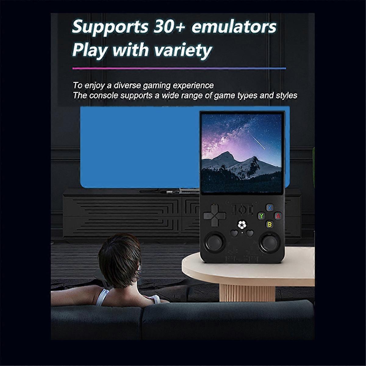 R36MAX Retro Game Console 128GB 4.0Inch IPS Screen for Linux System B