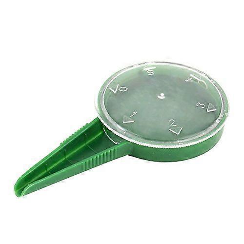 Garden Seed Sower Tool - Adjustable Size Grass Seeder Dispenser with 5 Settings and Small Hole Puncher - 1PCs