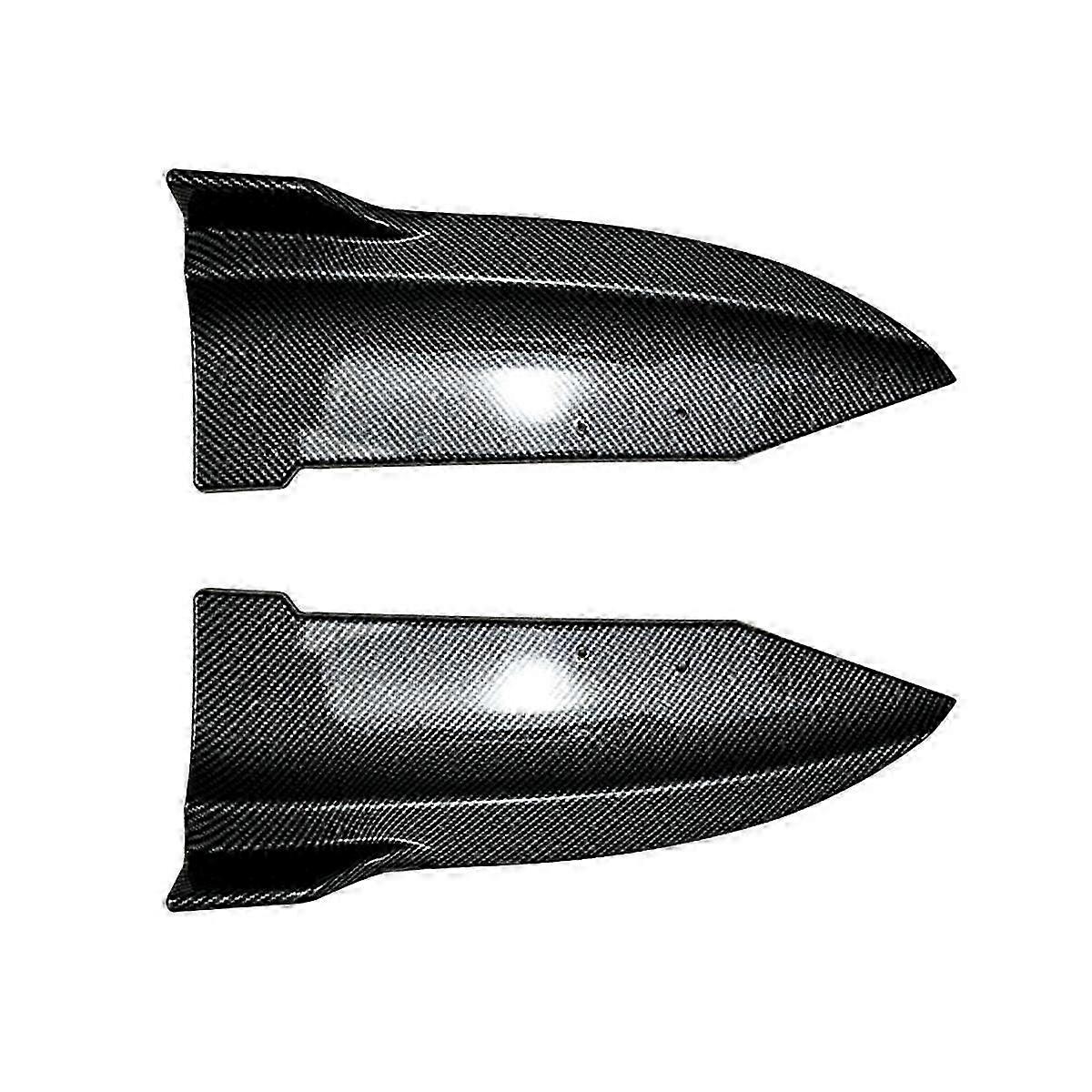 For X6 G06 2019-2022 Rear Bumper Canards Spoiler Splitter Diffuser Protector Cover Accessories, ABS Carbon