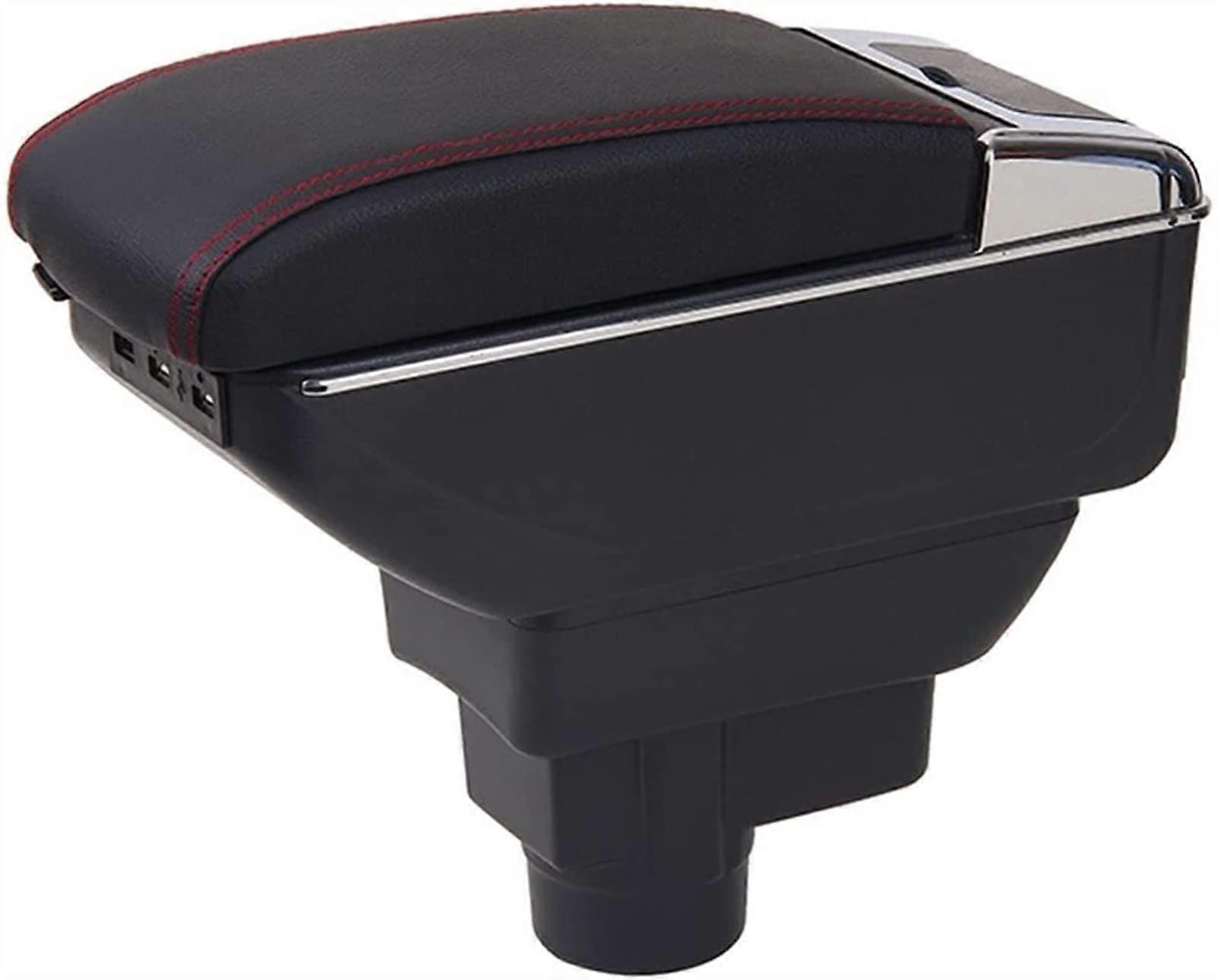 Car Armrest Storage Box With Cup Holder And Ashtray Universal DBox, ABS Plastic, Compact Design, Fits Opel Corsa