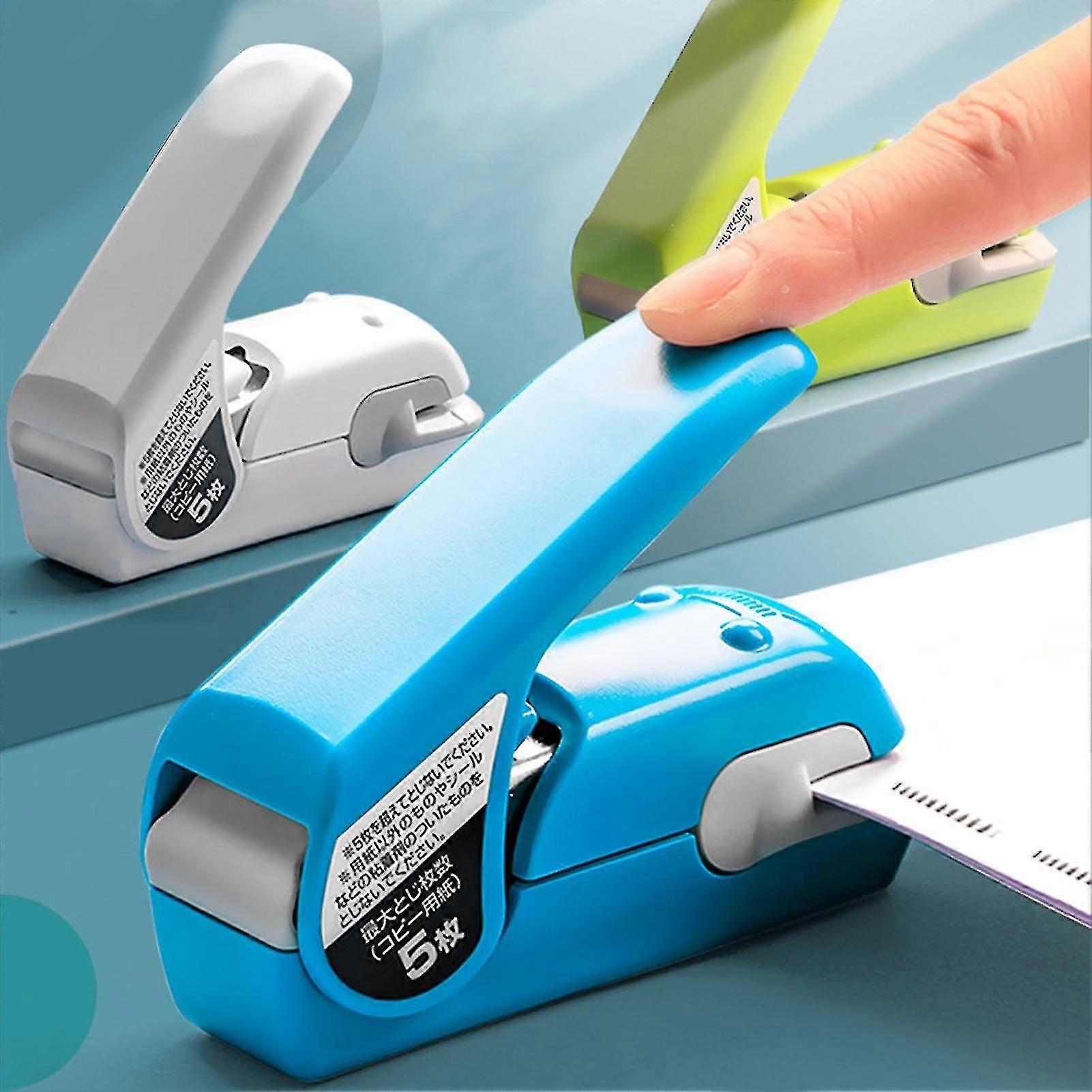 Staple Free Stapler Time Saving Effortless Needle Free Handhled Stapler Mini Portable-hao