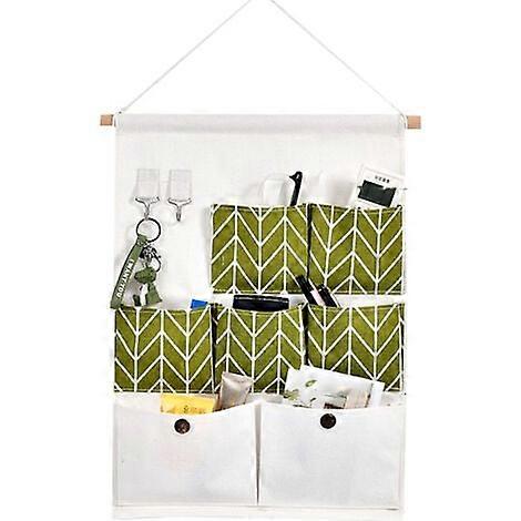 Wall Hanging Storage Bag for Dormitory Student Fabric