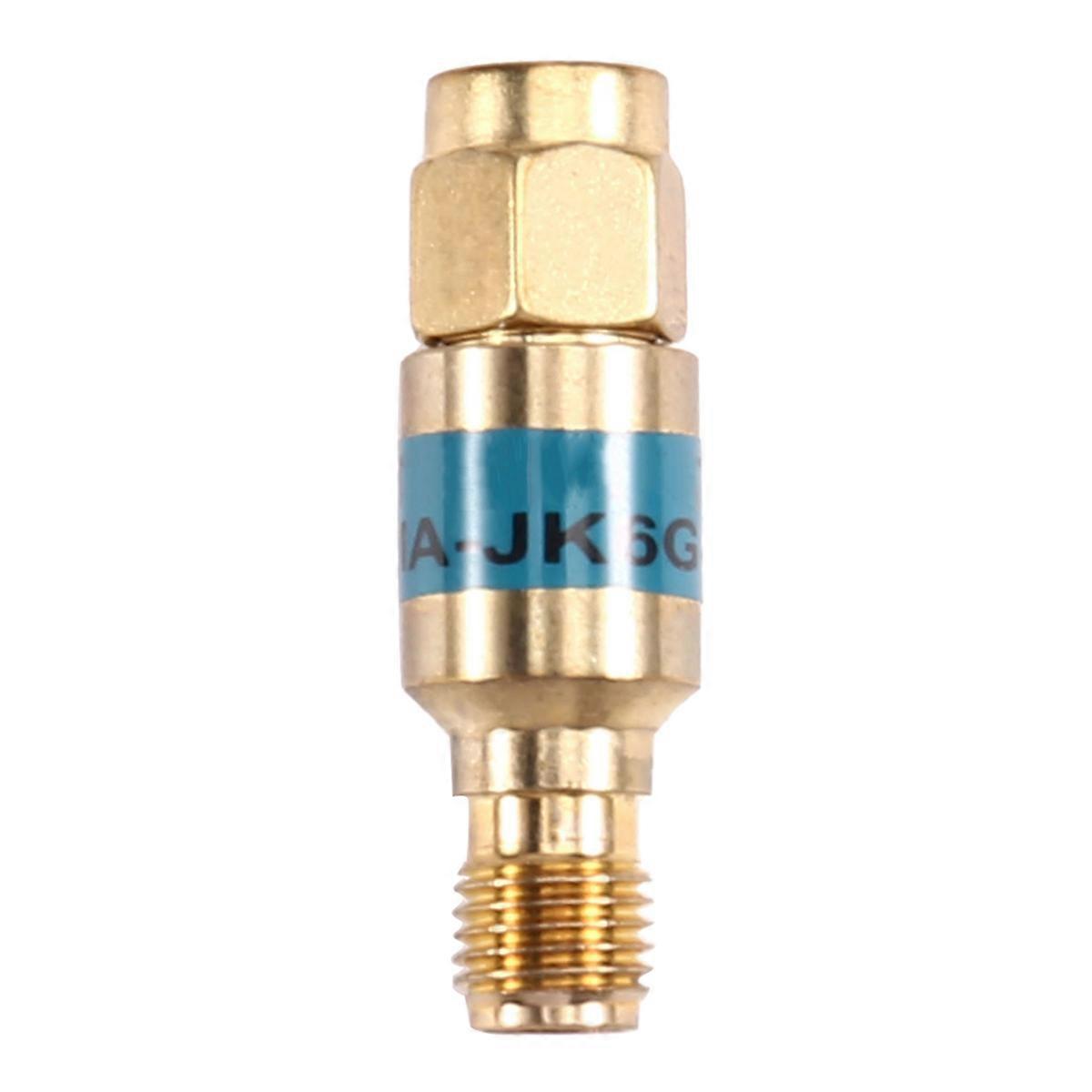 2W DC-Block SMA Male to SMA Female DC-6GHz 50ohm Gold Plate Coaxial Block SWR1.2 DC Blocker Connect