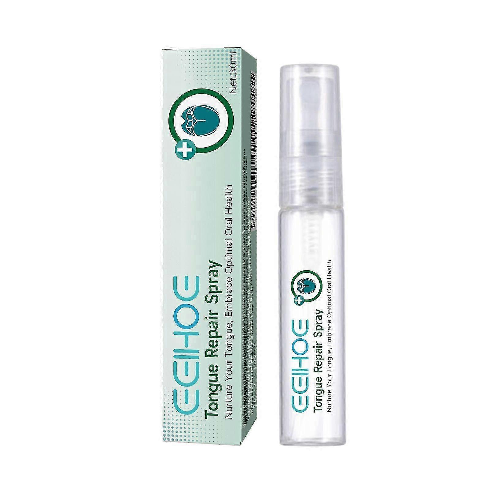 Tongue Repair Spray - Moisturizing & Whitening Oral Care for Dry, cracked tongue - Fresh Breath & Saliva Boost(舌の修復スプレー - 乾燥したひび割れた舌のための保湿&ホワイトニングオーラルケア - フレッシュブレス&唾液ブースト)