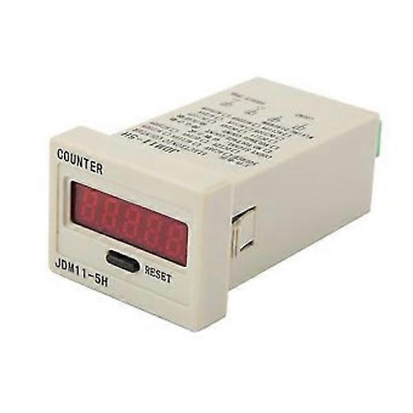 JDM11-5H 5-digit Electronic Accumulating Counter DC 24V