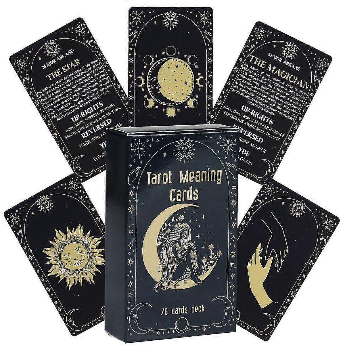 Tarot Cards for Beginners: Easy Read Tarot Deck with Meanings