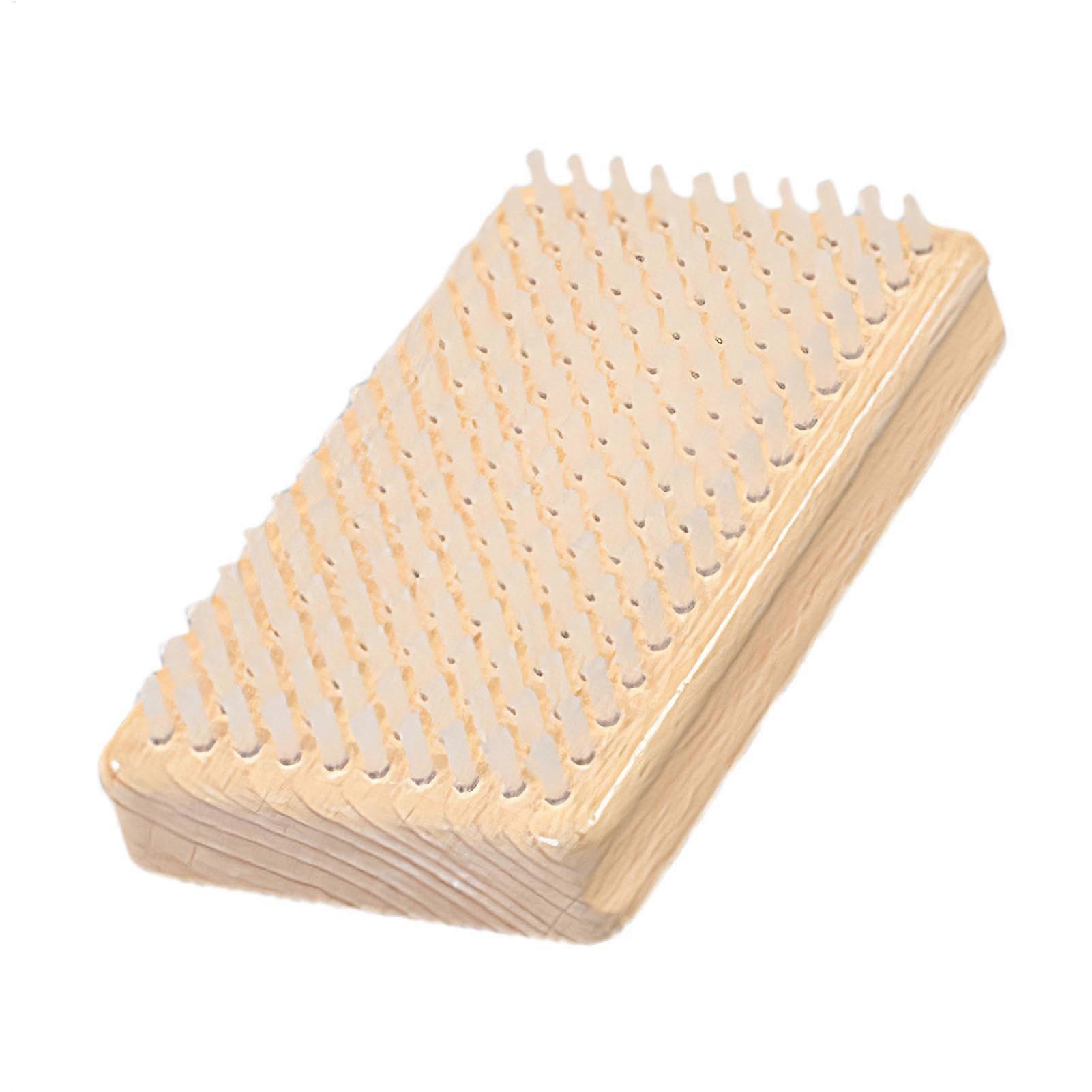 Ski Cleaning Brush Nylon Wax Brush For Snowboard Waxing Tool, Snowboard Wax Scraper And Polishing Tool, Unisex