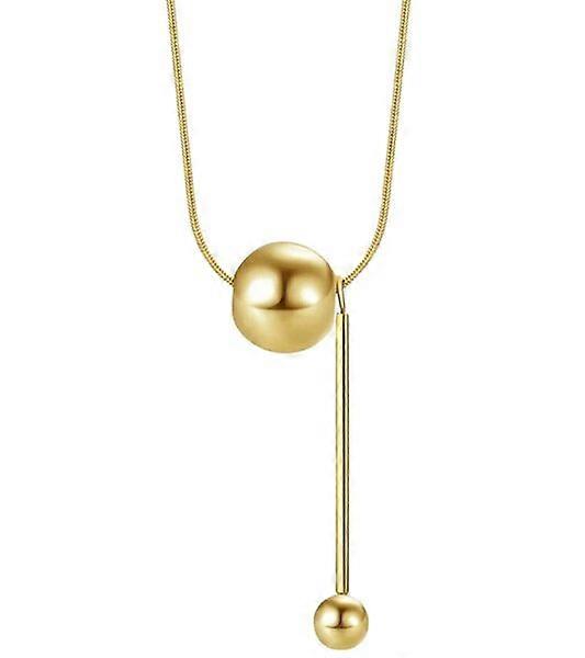 Ladies' gold necklace, G3, adjustable length for perfect matching