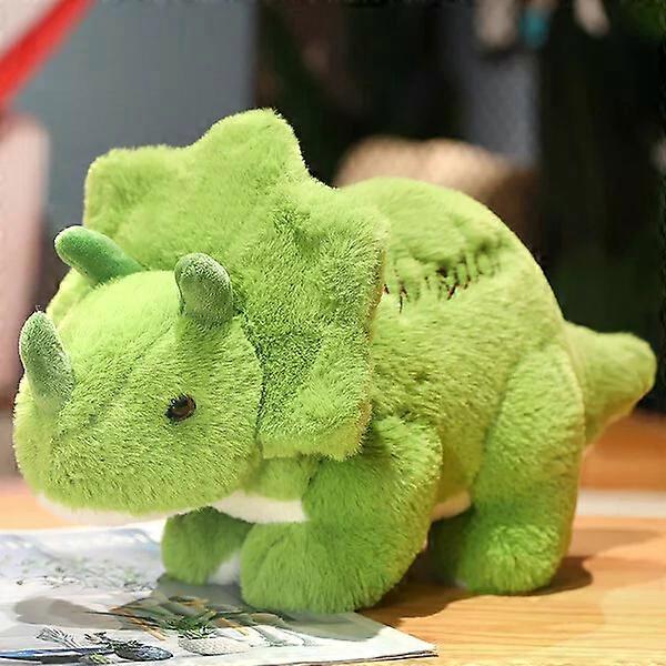 Dinosaur plush toy, 28cm, with good touch and helpful for cognition