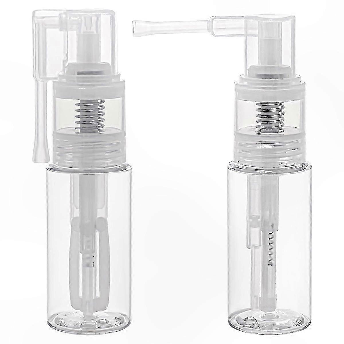 2-Pack Transparent Craft Glitter Sprayer Bottles for Dusting Projects