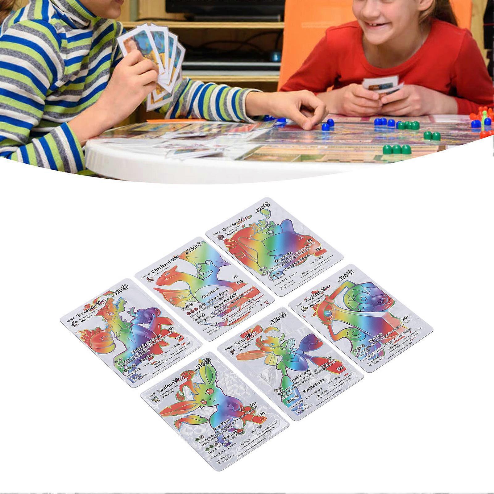 55pcs PVC Anime Cards Portable Cartoon Pattern Game Props Set