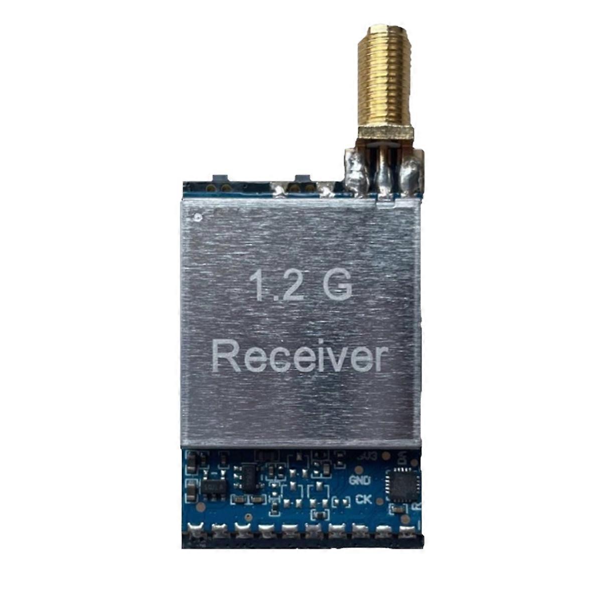1.2G 1.3G RX1264- FPV VRX Module Wireless Analog Receiver FPV Audio Video Transmission Module Wireless Receiver