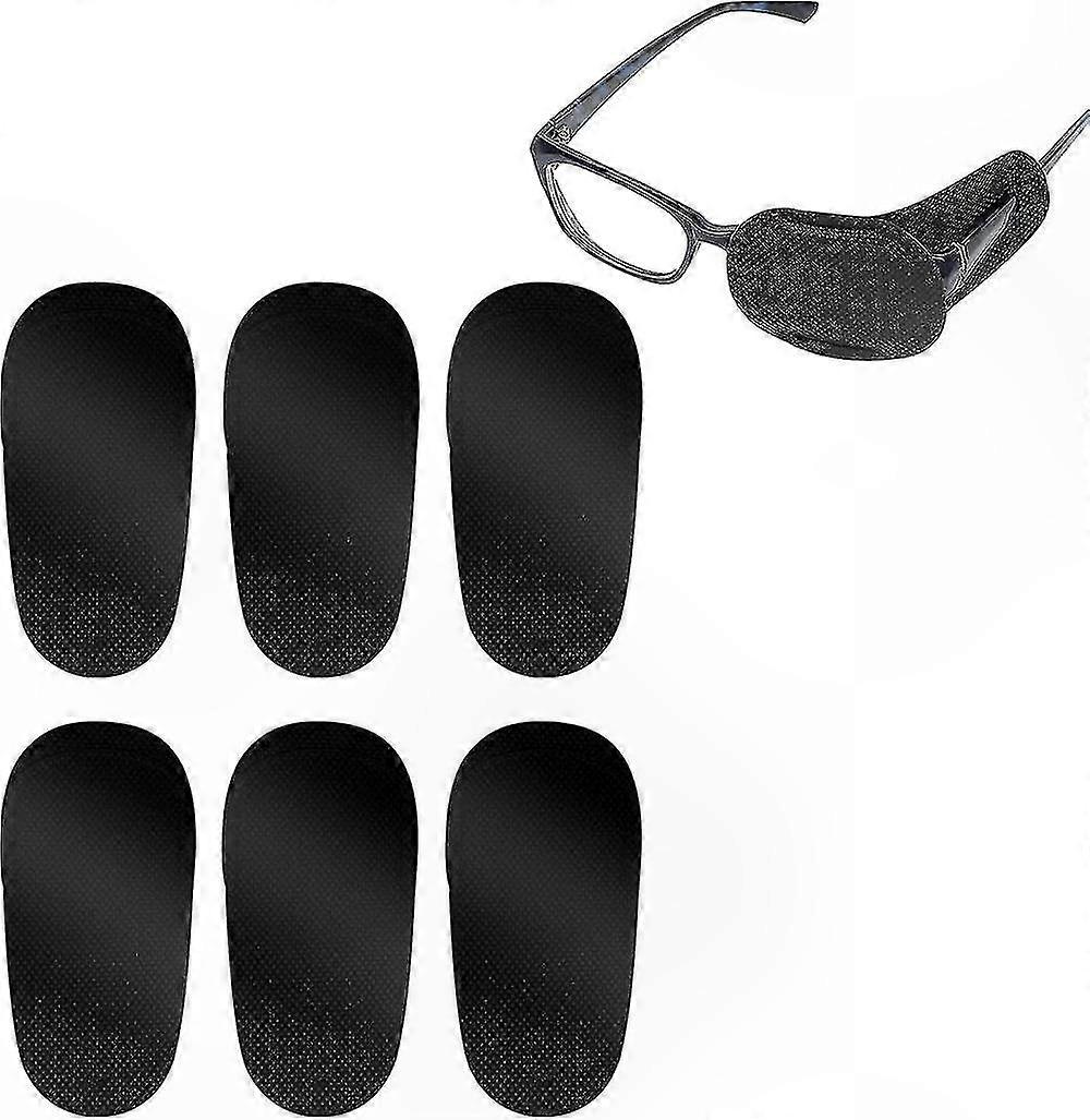 6-Pack Medium Eye Patches for Vision Improvement, Left and Right Eye Coverage