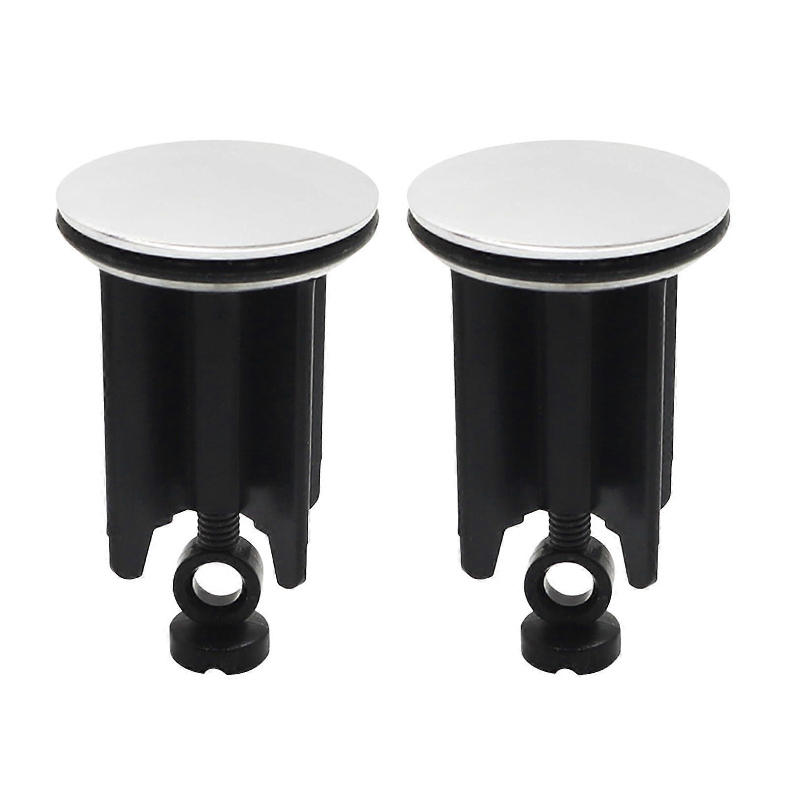 Versatile Sink Plug Pair, Durable and Stable, Universal Fit, 2-Pack, Fits Most Kitchen Sinks