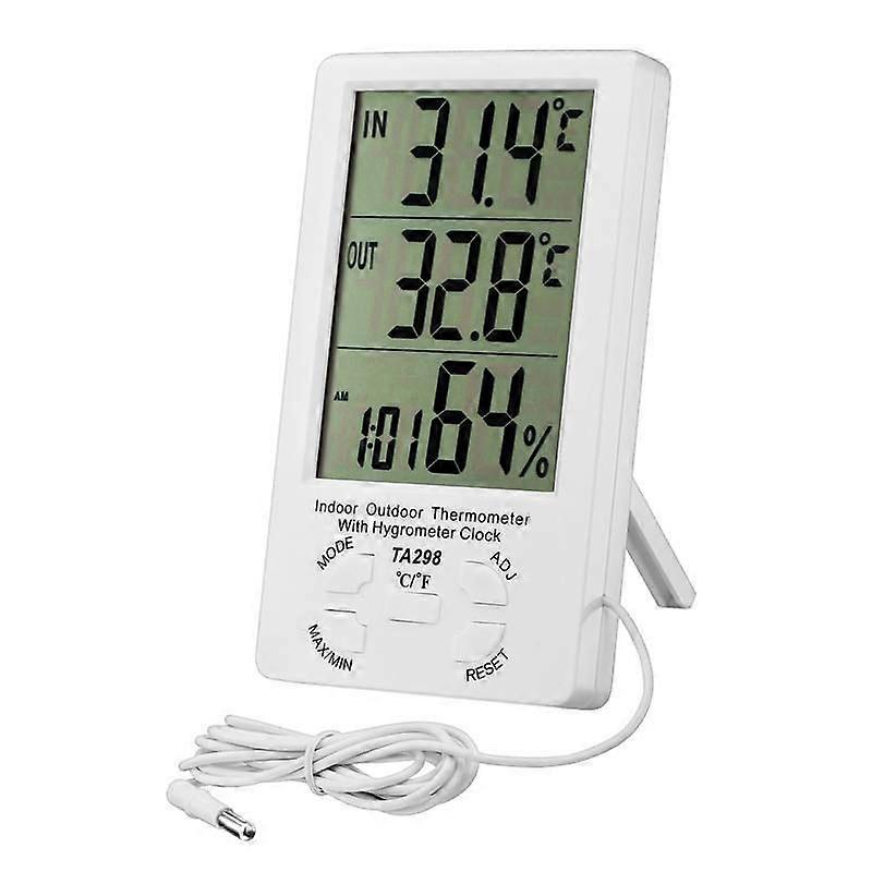 Thermo-hygrometer Thermometer Hygrometer Digital LCD Indoor Outdoor