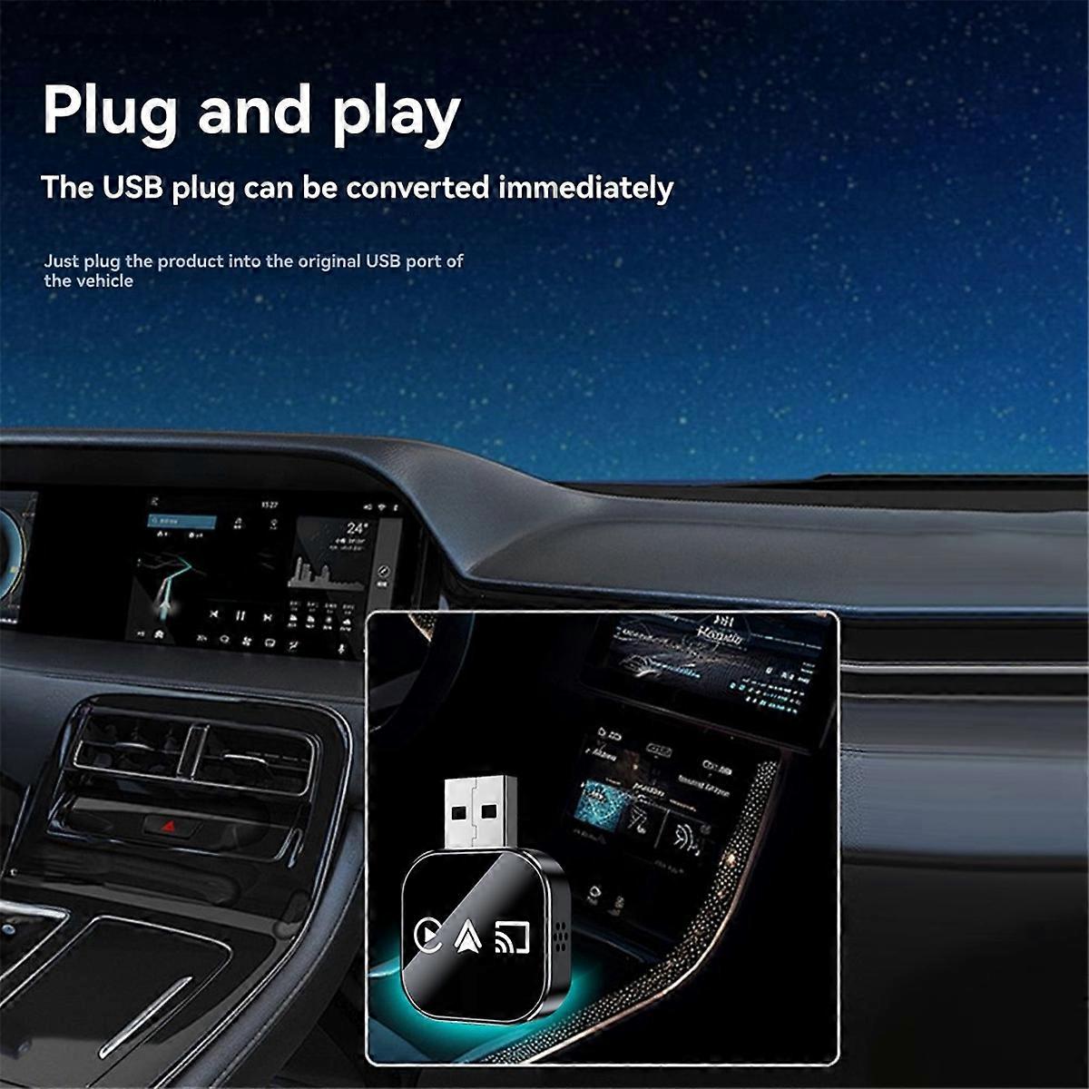  Wireless Carplay Wired Carplay to Wireless Plug and Play A