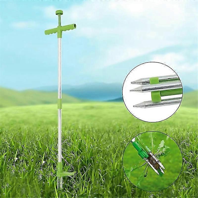 For Weed Puller Tool Stand Up Weeder Manual Weeding Tool With Long Handle