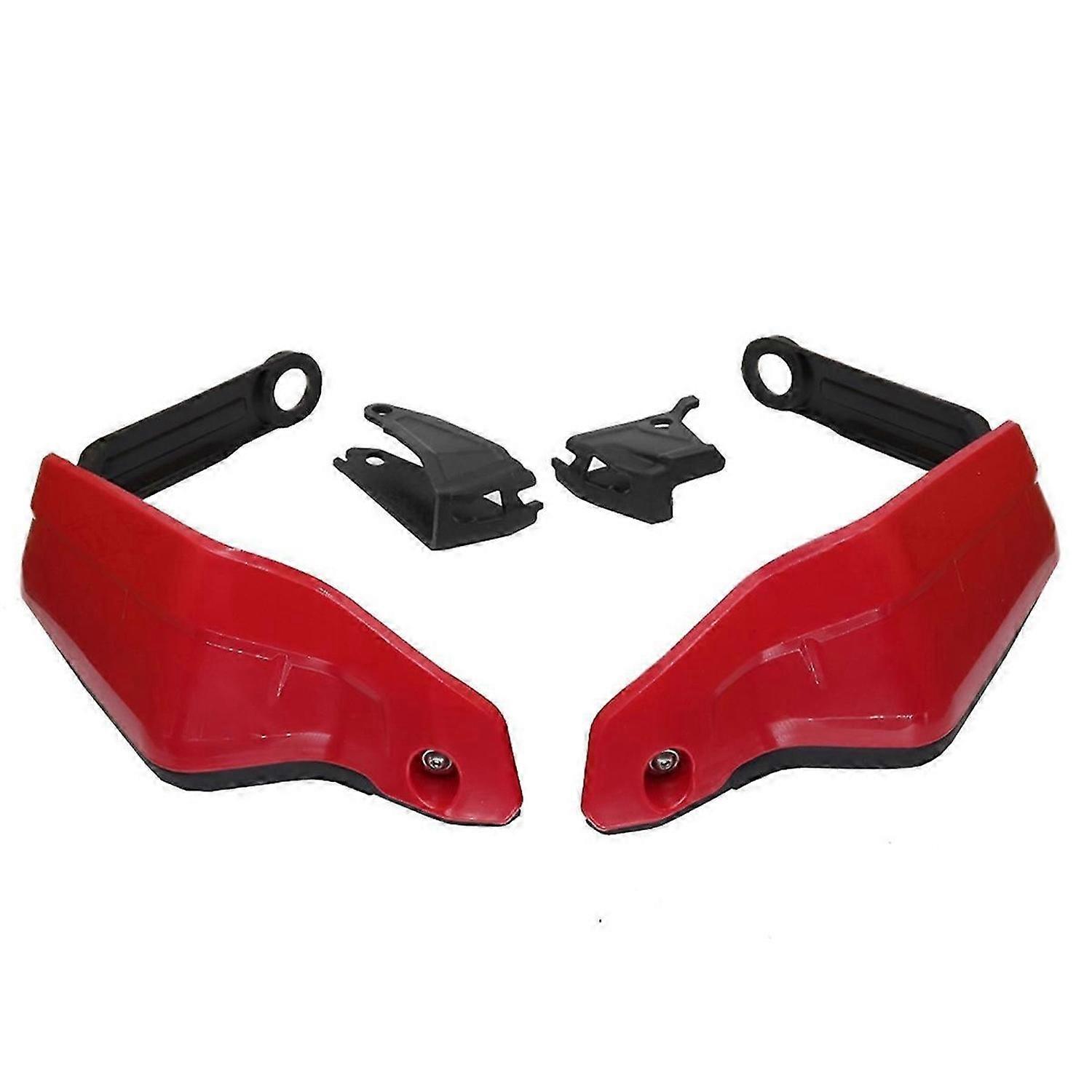 Motorcycle Handguard Extensions Hand Shield Protector Cover ,Red