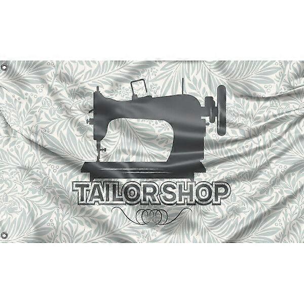 Tailor Shop Vintage Flag Pattern 811