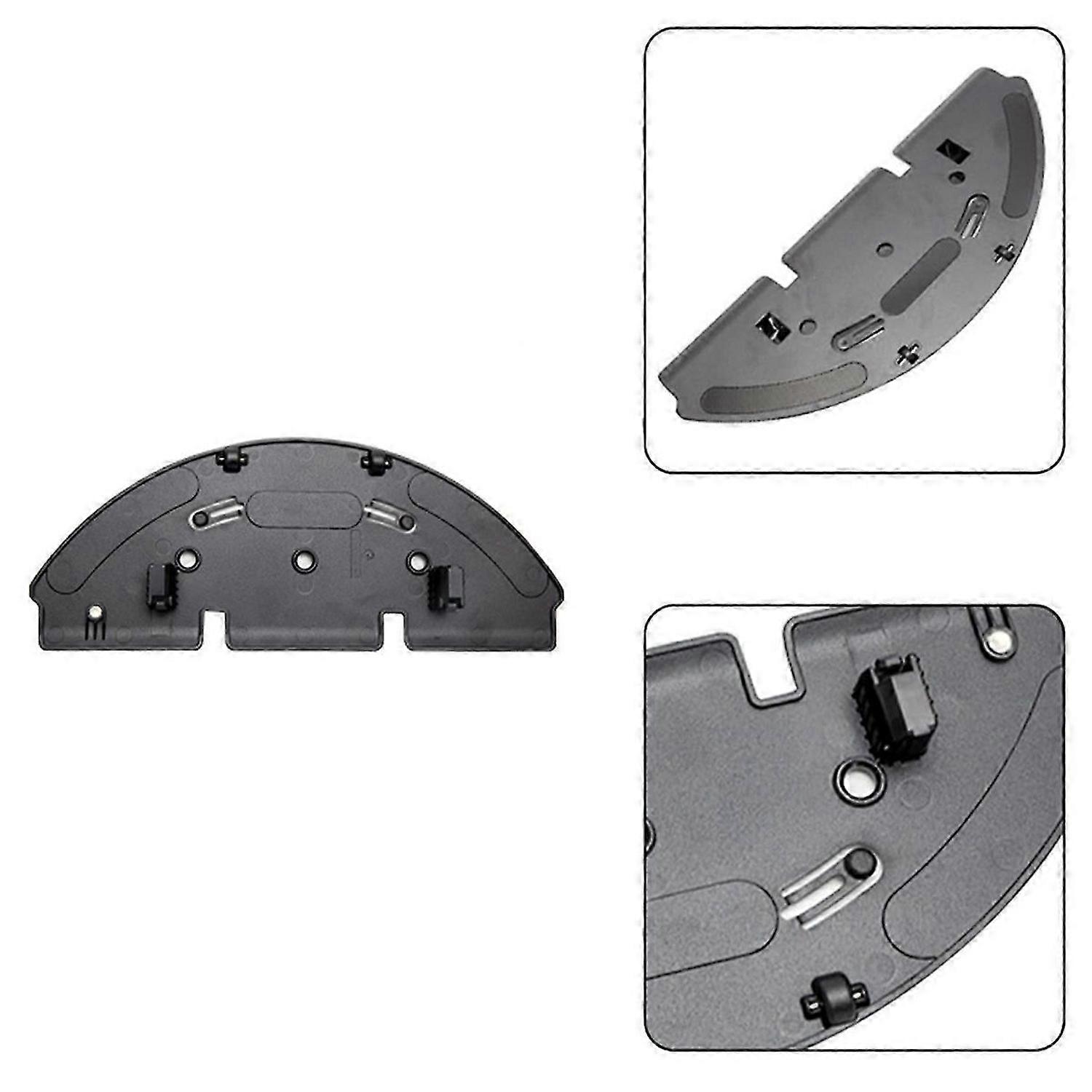 For BObsweep Dustin/for RC400 Robot Vacuum Cleaner Microfiber Pads Replacement Mop Bracket Kit Effic