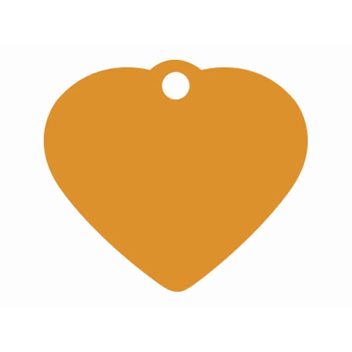 Identification plate Imarc Heart Orange