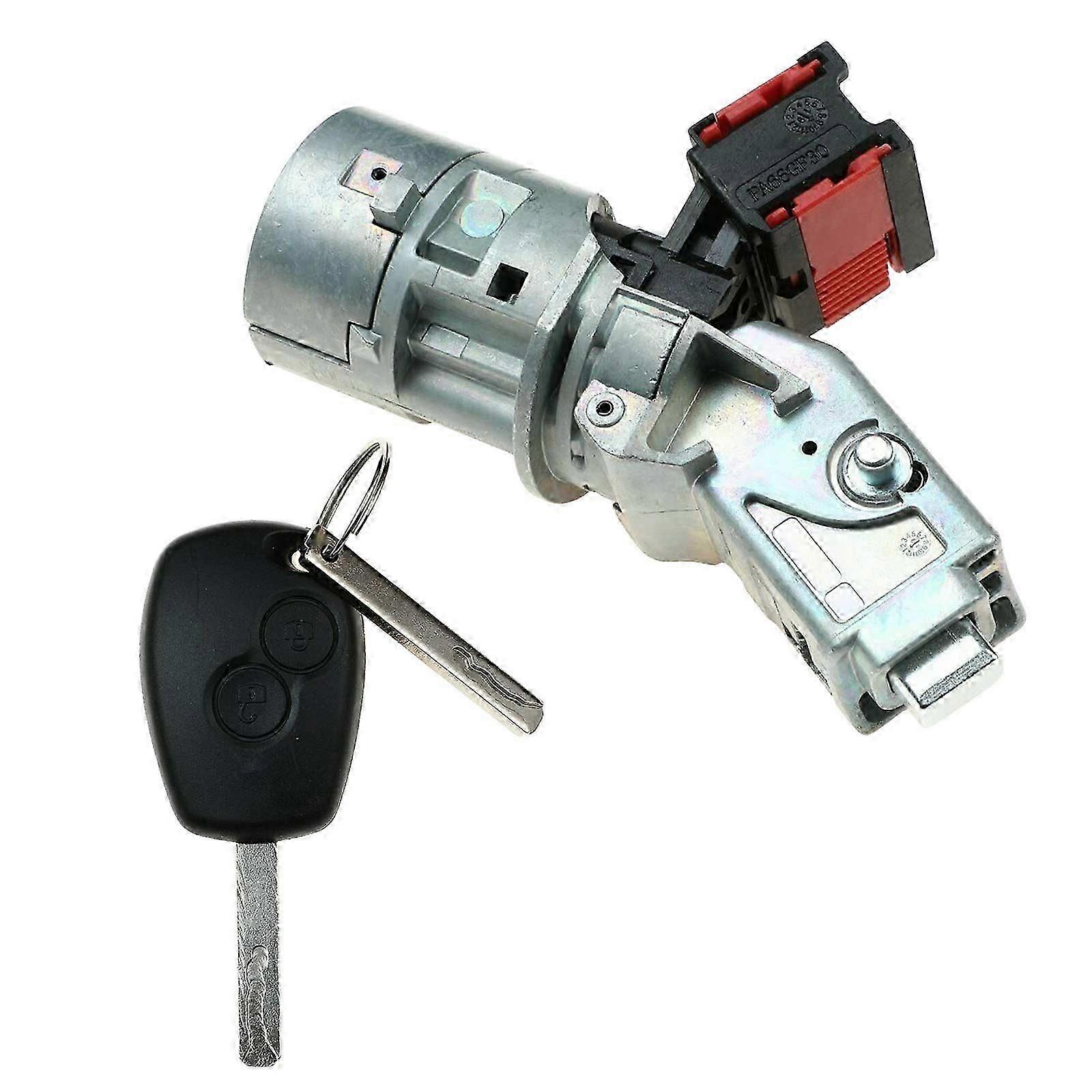 Ignition Lock Barrel & Key Compatible with Renault Kangoo Modus Clio MK3