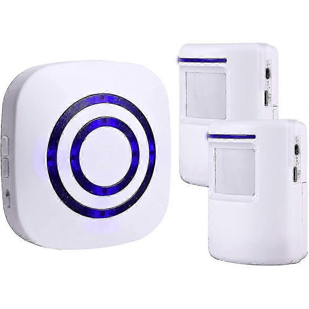 Motion Sensor Alarm System, Wireless Home Security Driveway Alarm Indoor,PIR Motion Detector Alert Edition 2025