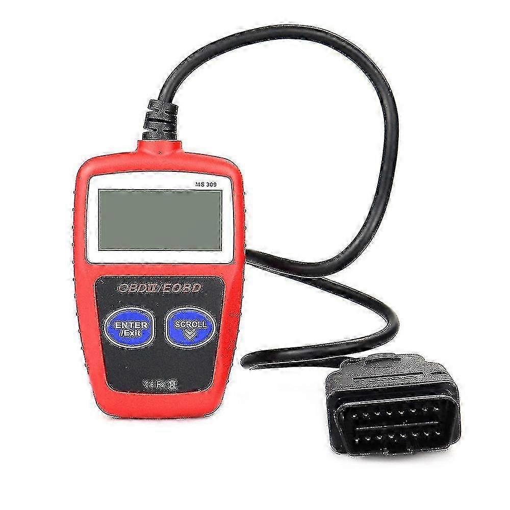 Ac618 Auto Diagnostic Scanner Code Reader Ms309 Upgrade Version 1996/ 16-pin Obdii/ Can Protocols Edition 2025