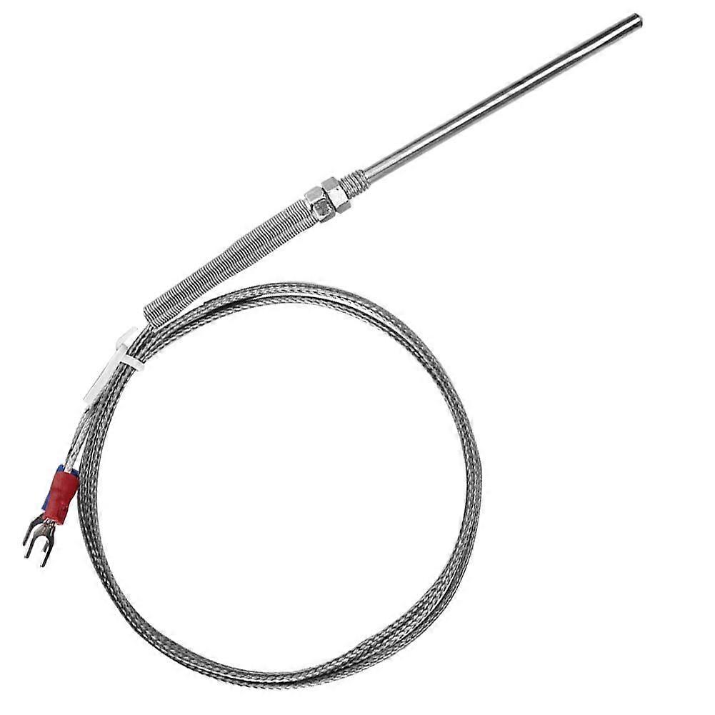 M8 Thread Type K Thermocouple 50mm Probe Temperature Sensor Wire 0-400 (1 m)
