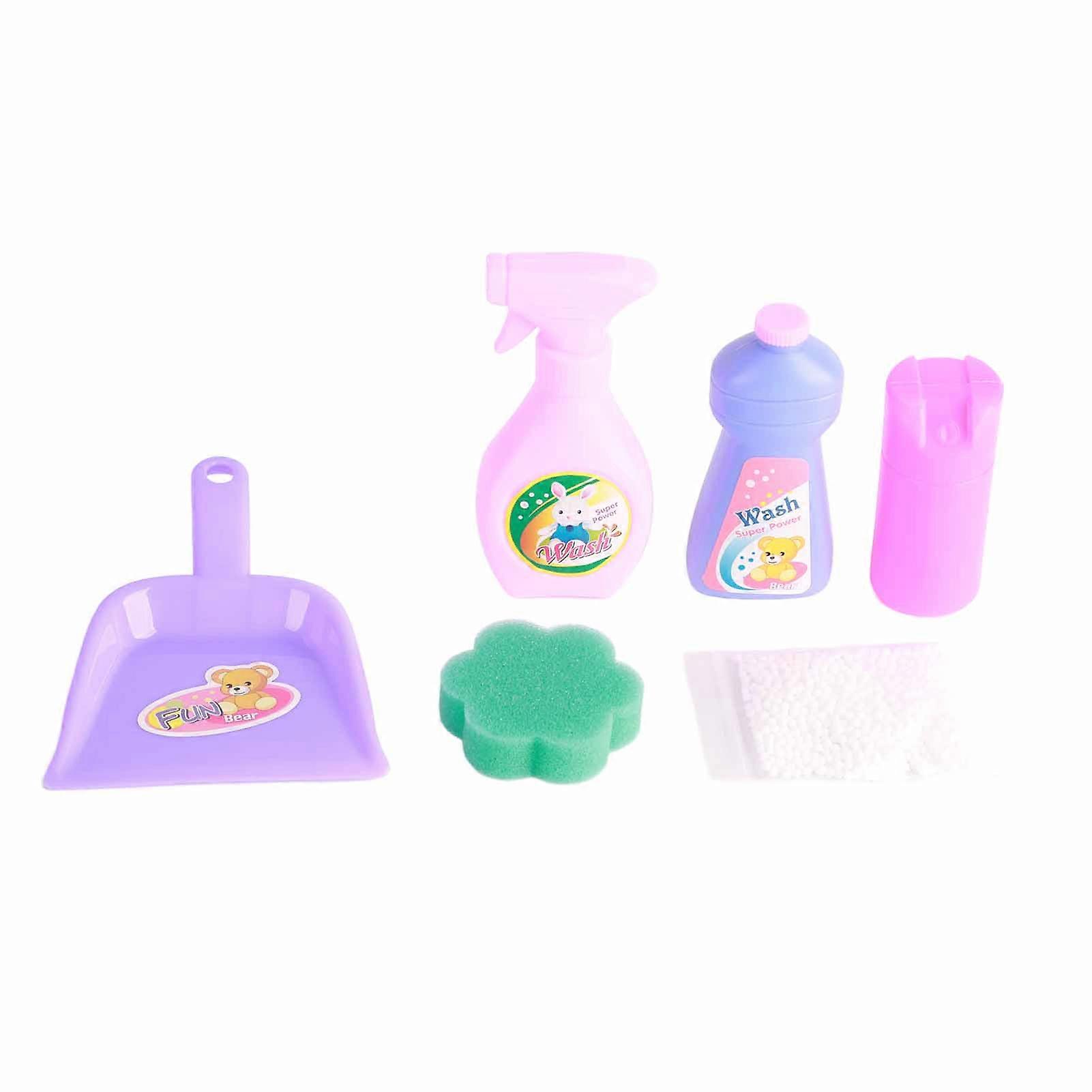 Jouets de yage pour enfants, ensembles de nettoyage, outils, chariot, simulation de maison de jeu, jouets de nettoyage