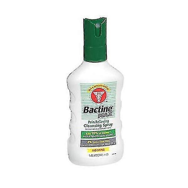 Bactine Max Pain Relieving Cleansing Spray, 5 Oz (Pack of 1)