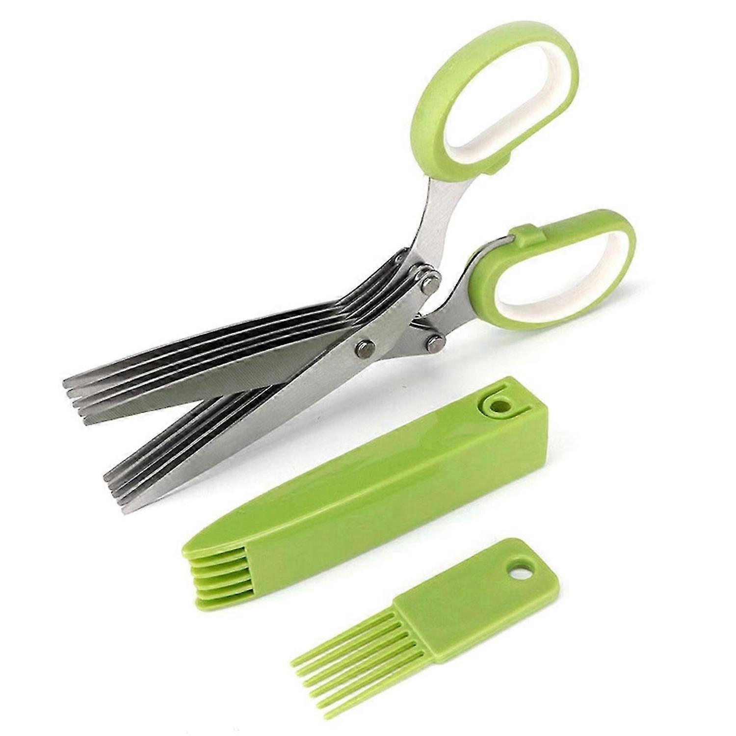 for Food Salad Scissors Kitchen Food Scissors Green