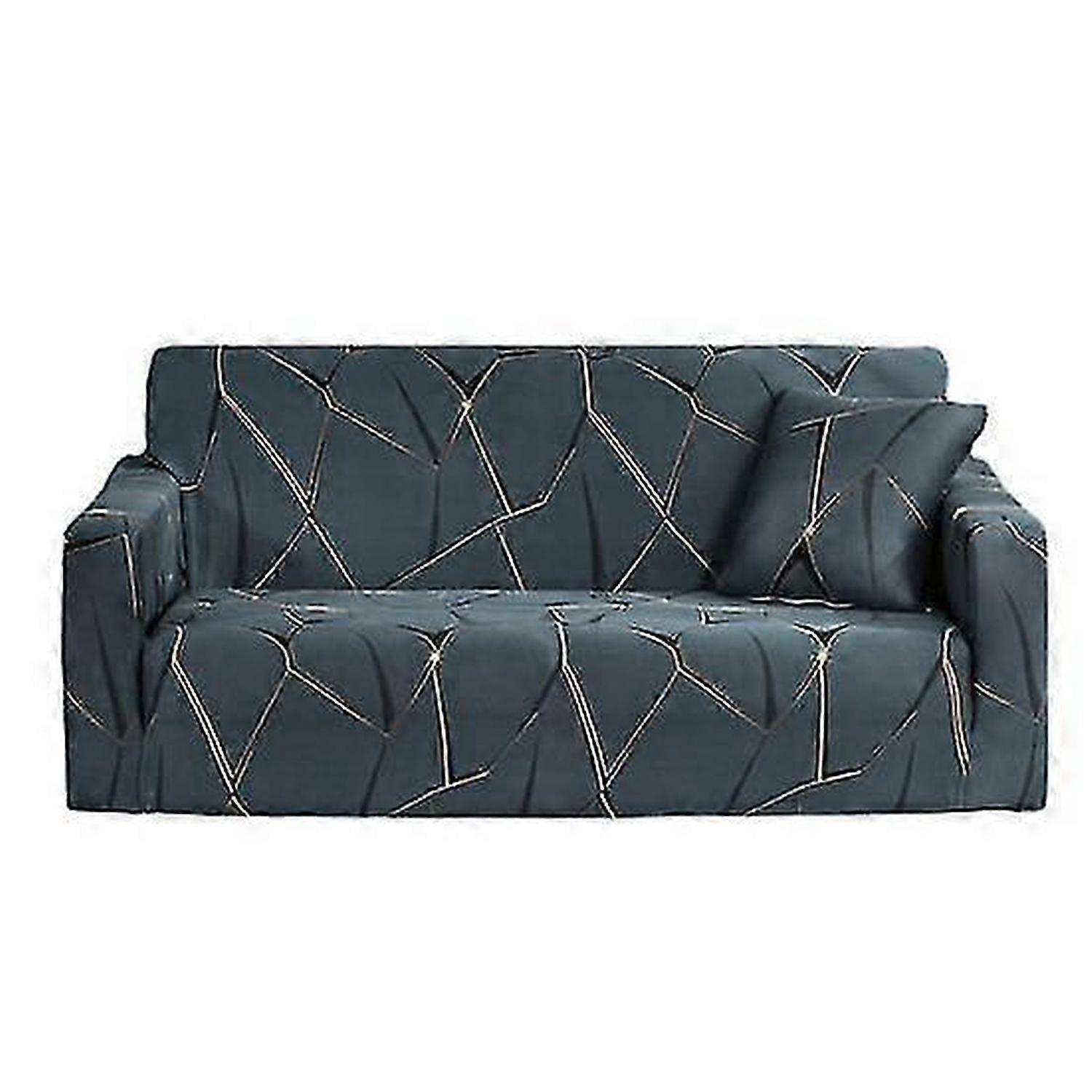 1 Set Sofa Slipcover Anti-fading Dust-proof Soft Useful Stretch Slipcover Sofa Case for Office