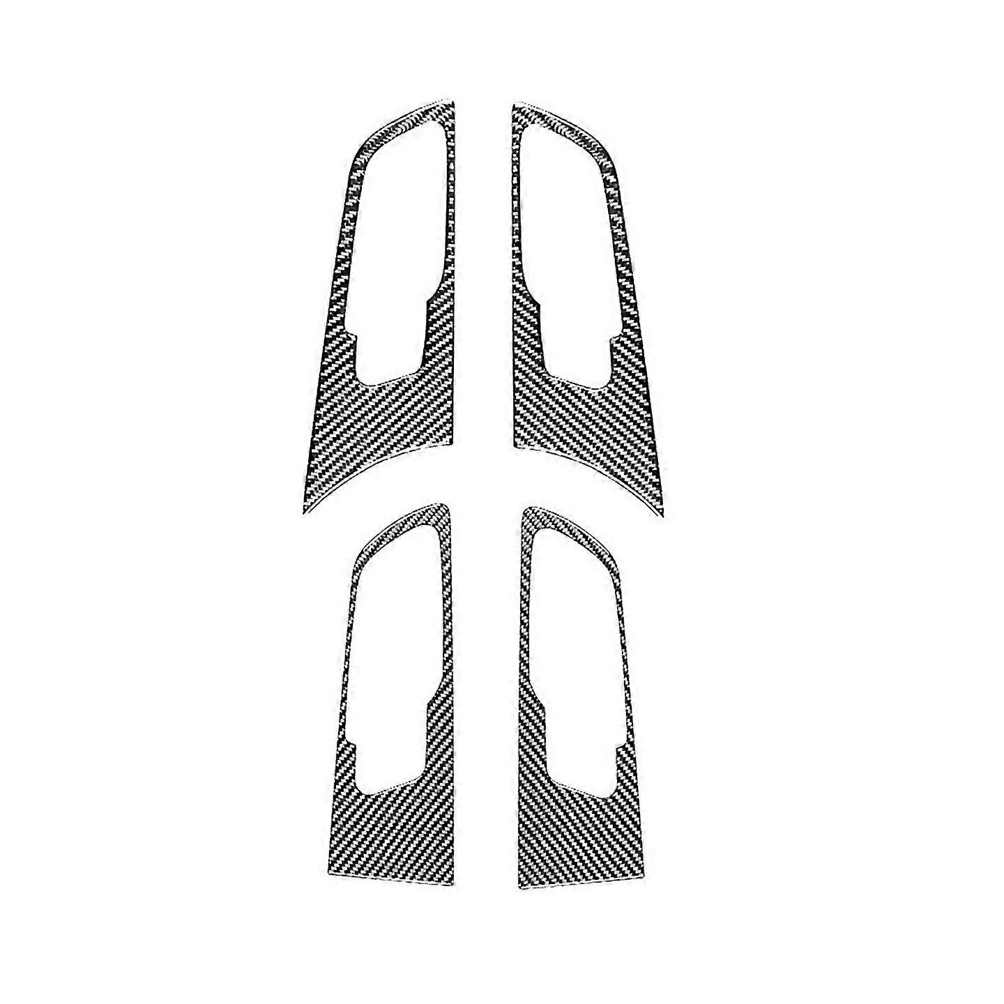 For 201922 Carbon Fiber Door Handle Panel Cover