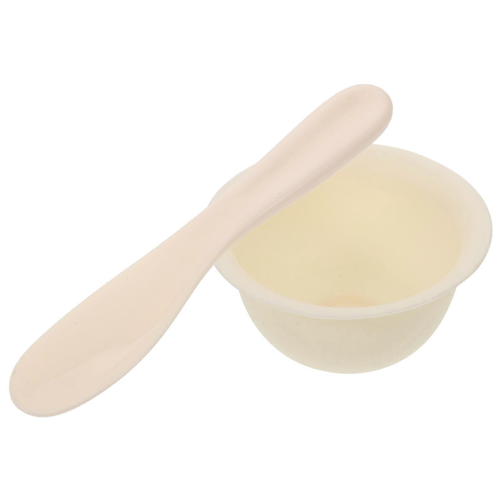 Facial Mask Mixing Bowl Silicone Mask Bowl Set for Wax 1Set