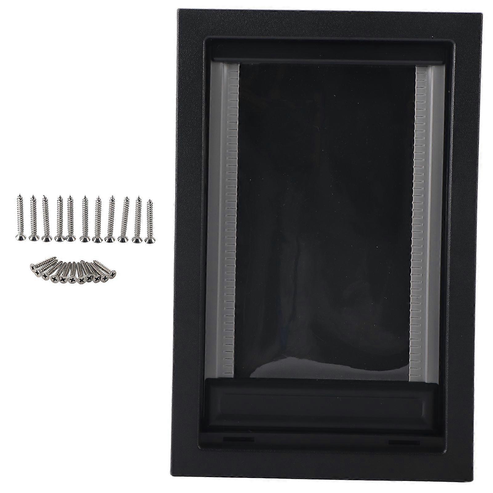 PVC Pet Door Magnet Automatic Closing Door Bothway Security Accessory for Big DogXL