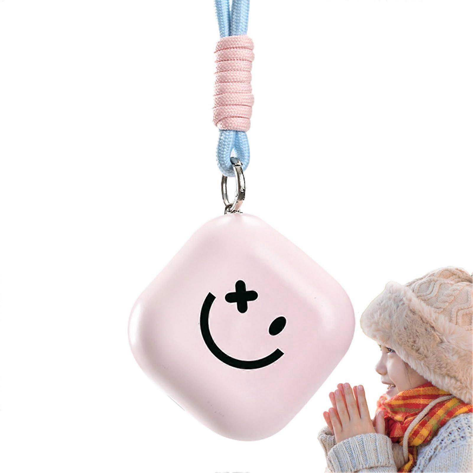 Hand Warmers Rechargeable Portable Hand Warmer With Temperature Control Pocket Size Quick Charge Pink B