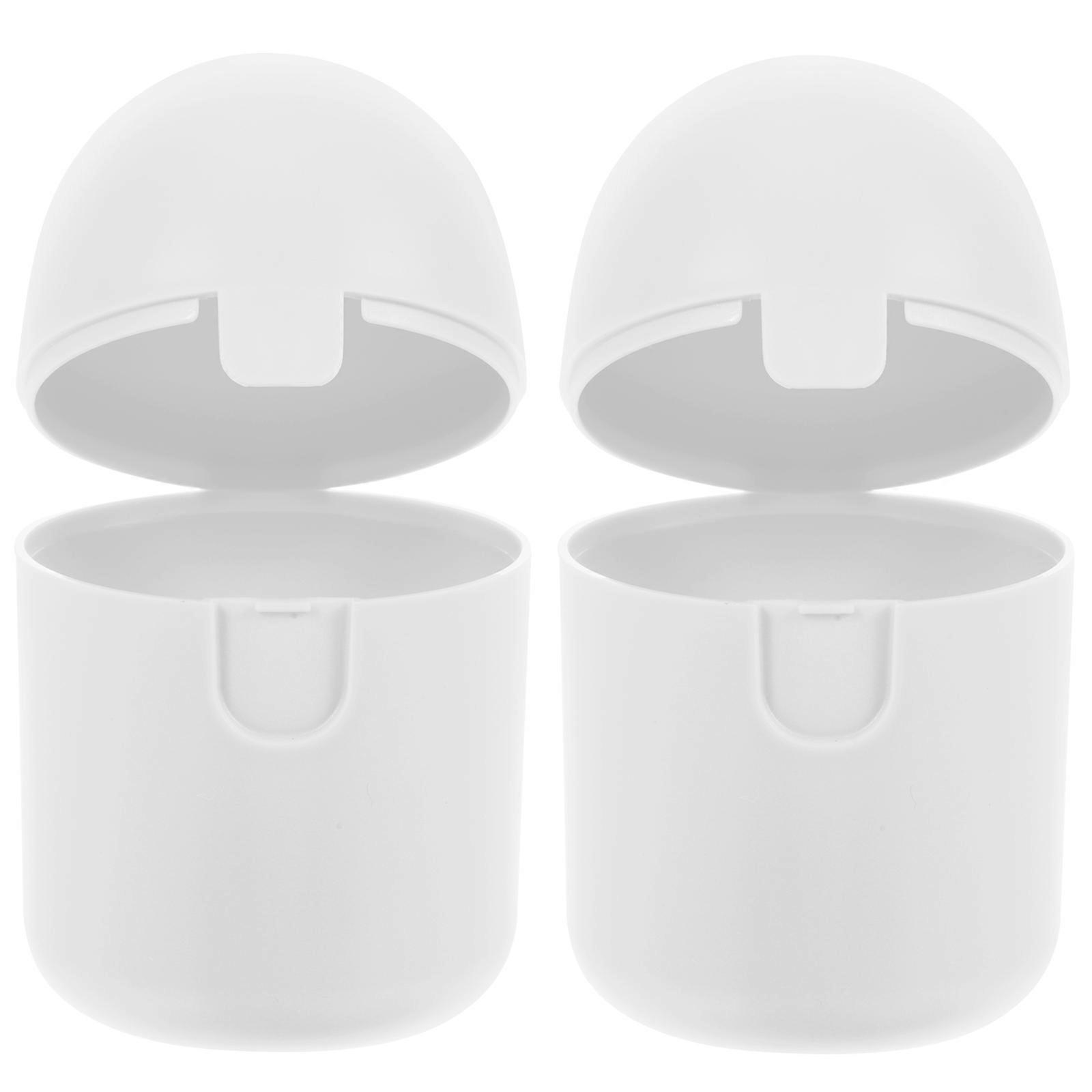 Organizer for Storage Use 8Pcs White Sterilize Box