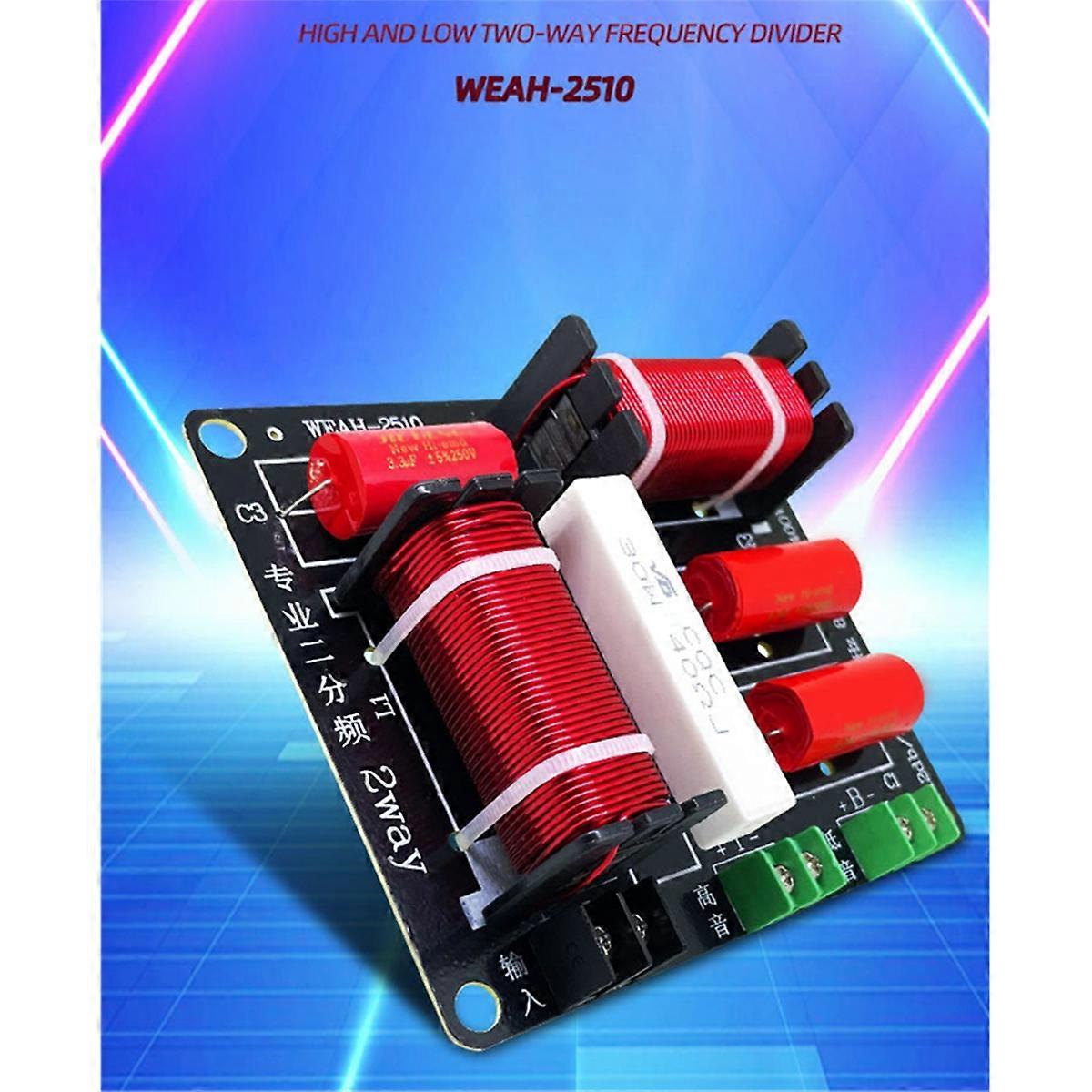 Audiophile-Grade High&Low Sound Two-Way Frequency Divider 400W High-Power Ktv Stage Speakers, Soundb