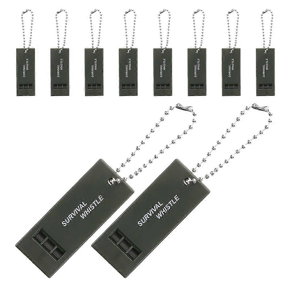Camping Safety Whistle Lifesaving Emergency Triple Whistle 40Pcs Pack