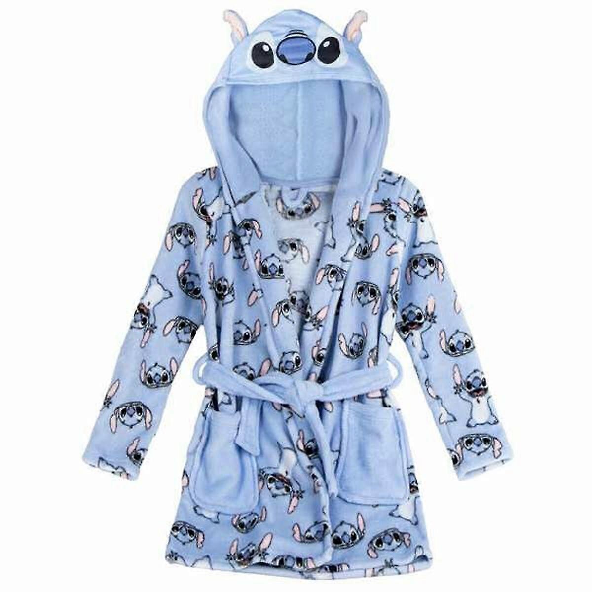 Children's Dressing Gown Stitch Blue