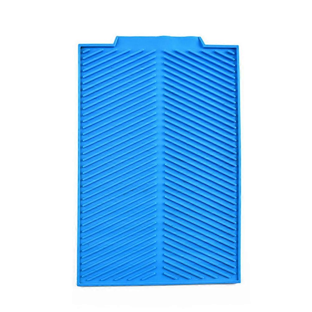 Heat Resistant Mat Silicone Drying Mat for Water Draining 3Pcs Non-Slip Pad