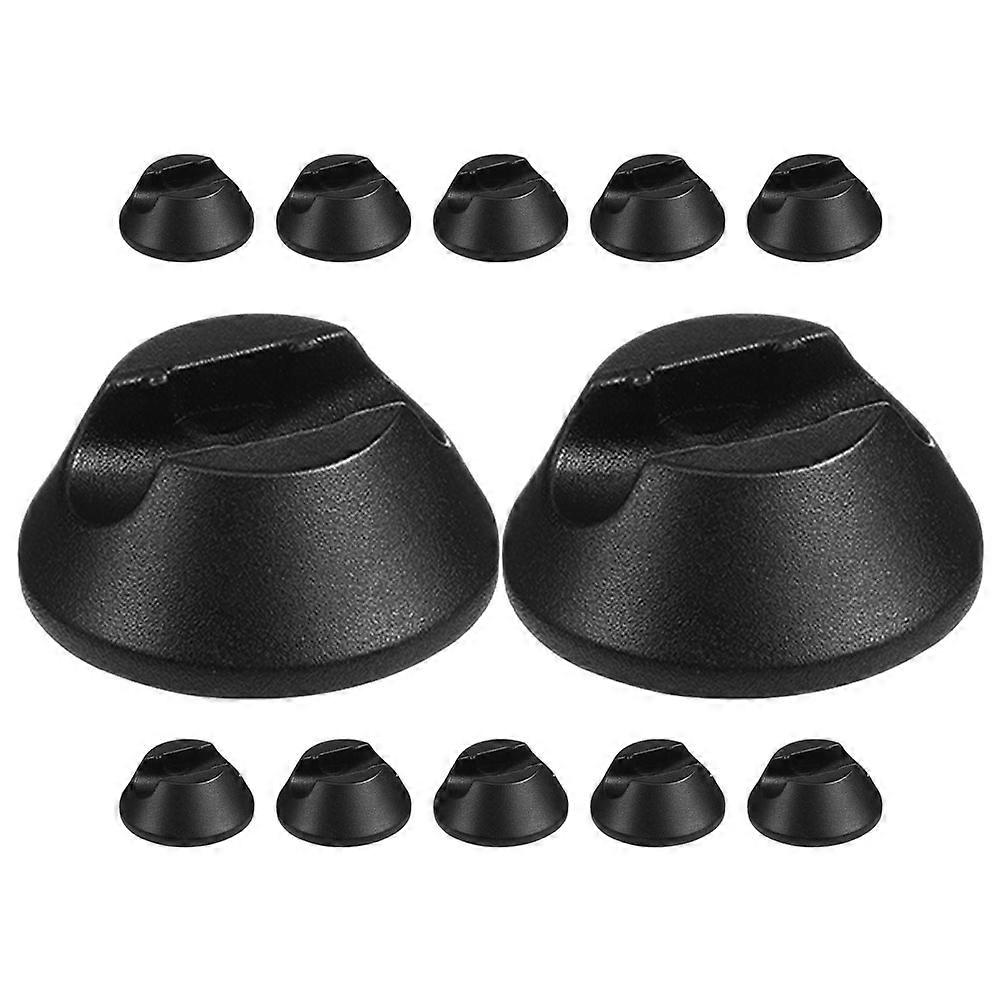 Bed Leg Pads Non Slip Furniture Risers for Wood Floors, Reduce Friction, 12Pcs