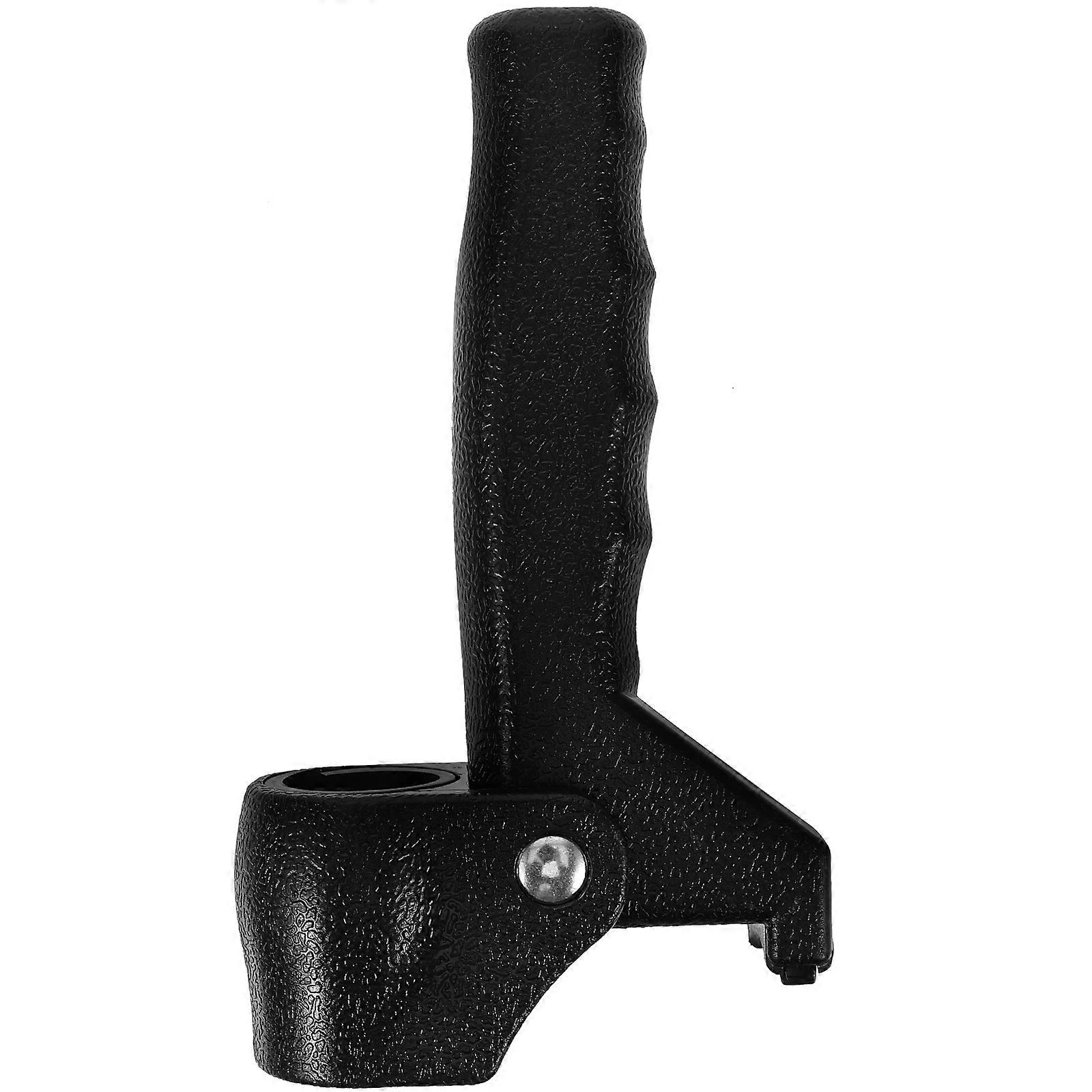 Black Plastic Cane Handle Replacement for Daily Use and Outdoor Walking Mobility Aid 1Set