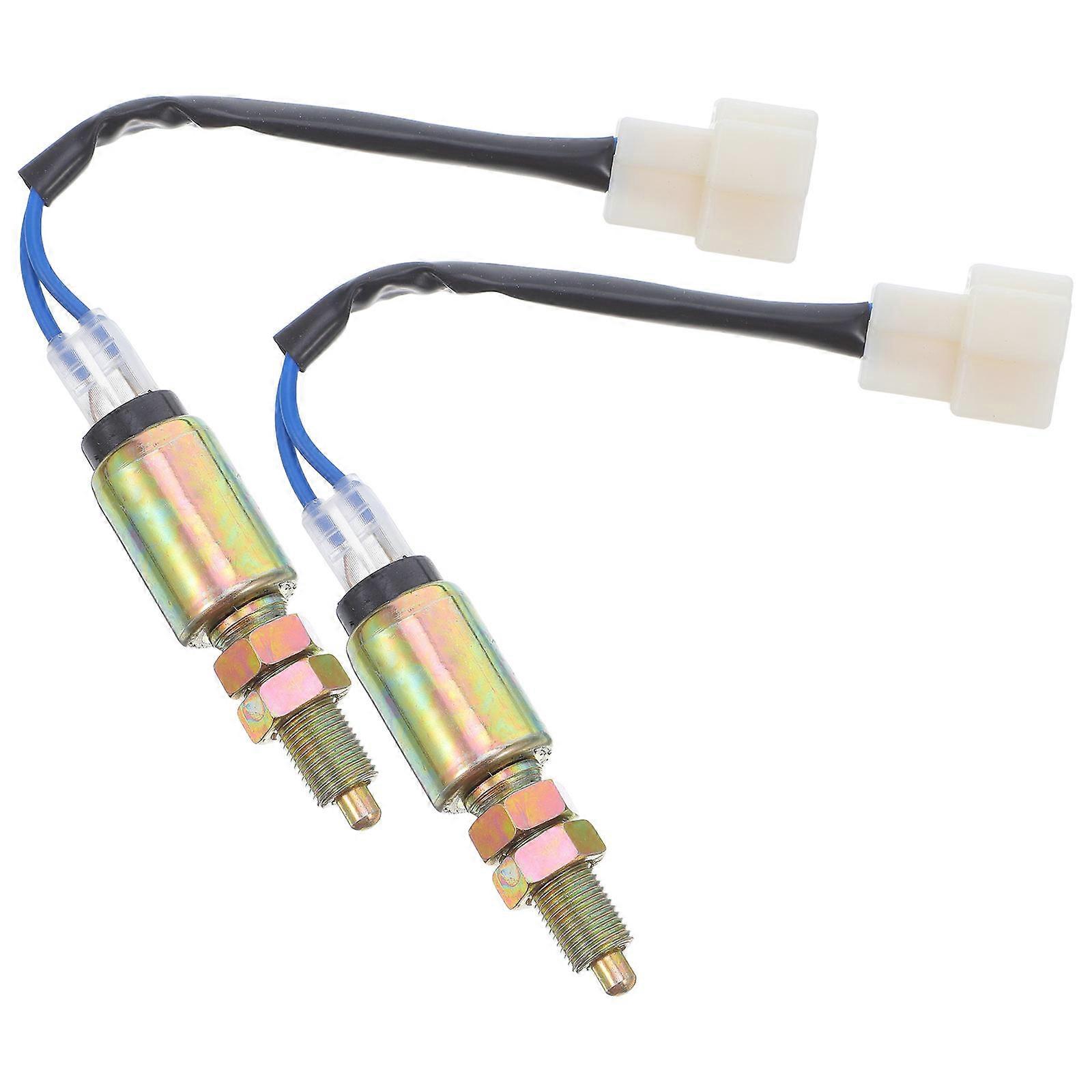 Fine Threaded Brake Switch Brake Light Switch for Automotive Use 8Pcs